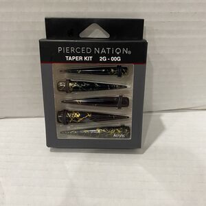 Pierced Nation Taper Kit 2G-00G